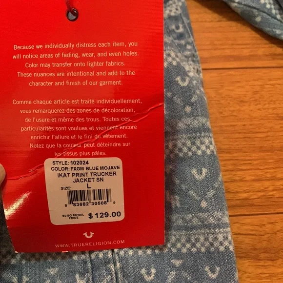 True Religion Jean jacket - Picture 5 of 7